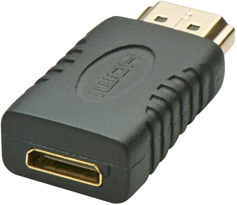 LINDY 41208 Mini HDMI Female To Male Adapter - Black