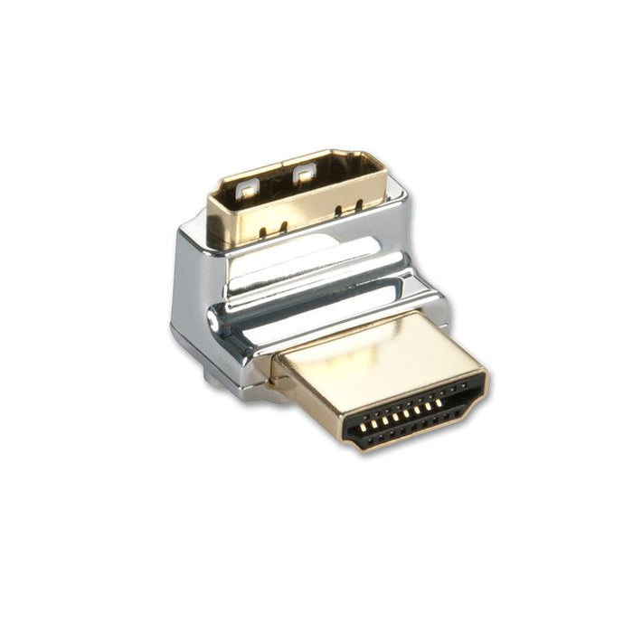 LINDY Adapter HDMI CROMO 90 Grad M/F Rauf