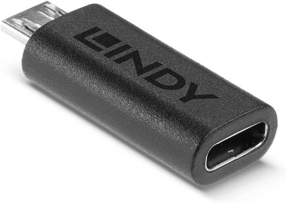 LINDY USB 2.0 Type C to Micro-B Adapter