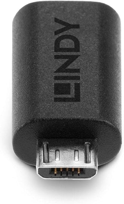 LINDY USB 2.0 Type C to Micro-B Adapter