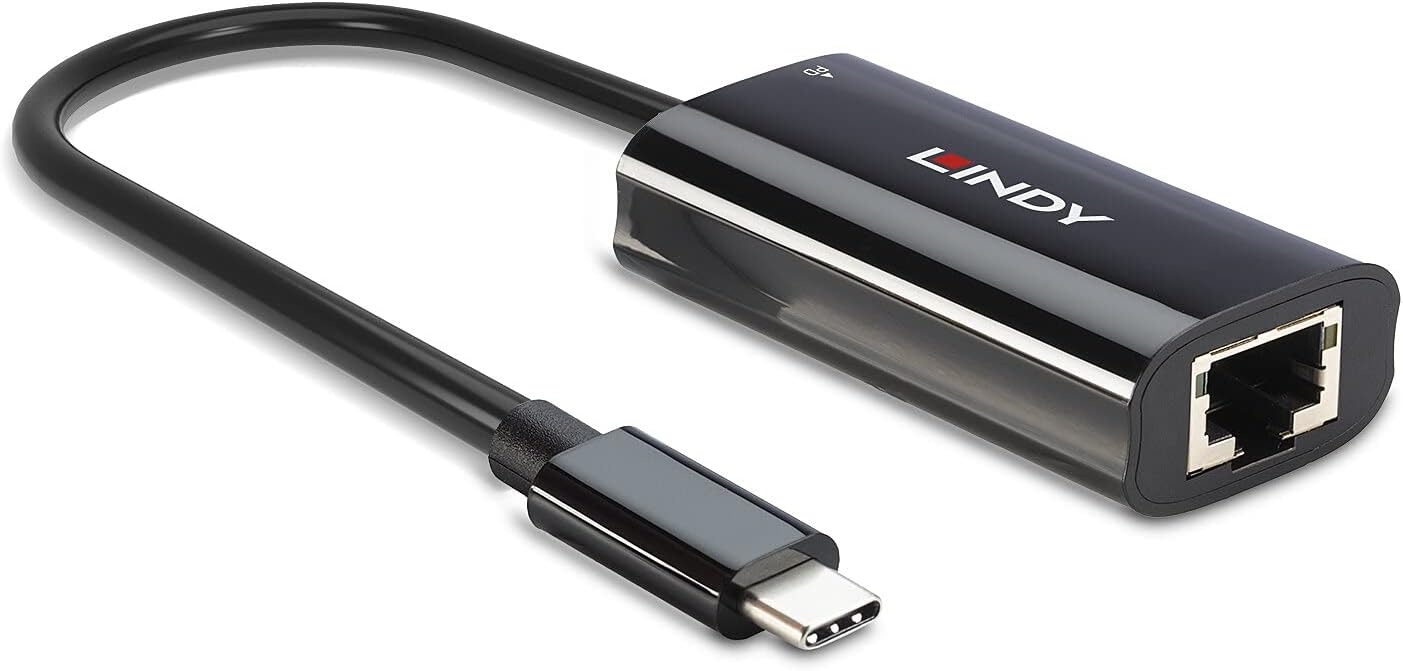 LINDY 43328 USB 3.2 Gen 1 Gigabit Ethernet Converter mit Power Delivery und PXE Boot