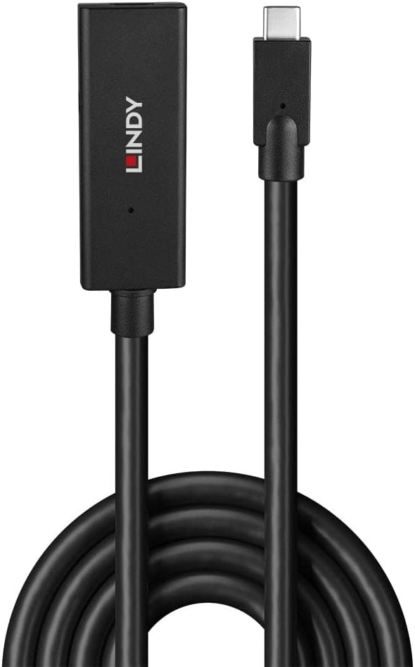 LINDY KB USB 3.2 Gen 2 C St-Bu V bk 5,0m 43364