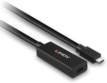 LINDY KB USB 3.2 Gen 2 C St-Bu V bk 5,0m 43364
