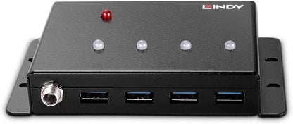 Lindy 4 Port USB 3.0 Metal Hub