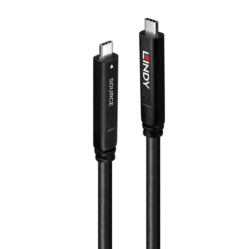 LINDY 43393 8m USB 3.2 Gen 1 and DisplayPort 1.4 Type C Hybrid Cable