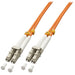 LINDY 46482 LWL-Duplexkabel LC/LC OM2 3m, orange