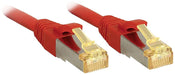 Lindy Cavo RJ45 S/FTP LSOH rosso, 1m