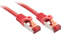 Lindy 47360 Basic Network Cable Cat. 6 S/FTP 0.3 m Red