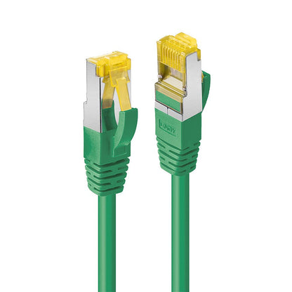 LINDY 47646 0.5m RJ45 S/FTP LSZH Network Cable Green