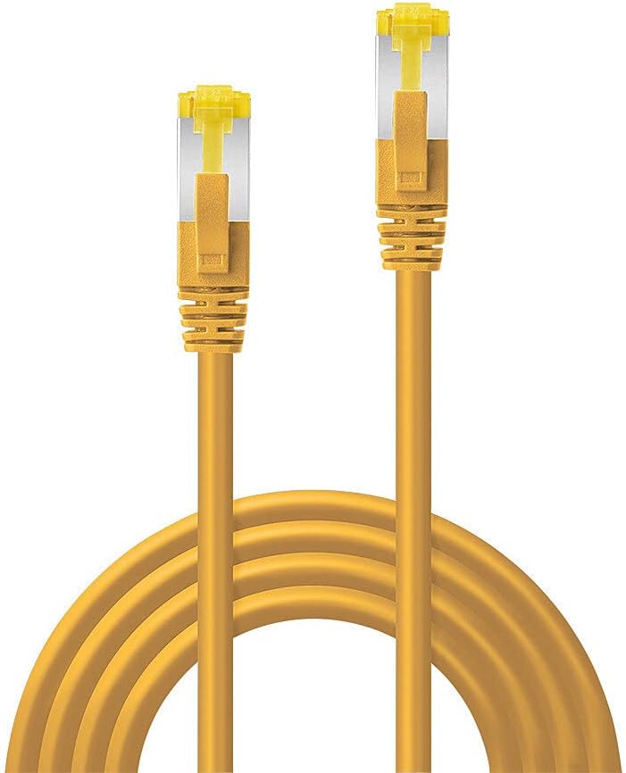 LINDY 47660 0.3m RJ45 S/FTP LSZH Network Cable Yellow