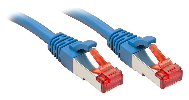 Lindy Cat.6 S/FTP 1.5m - Cable de Red (1,5 m, Cat6, S/FTP (S-STP), RJ-45, RJ-45, Azul
