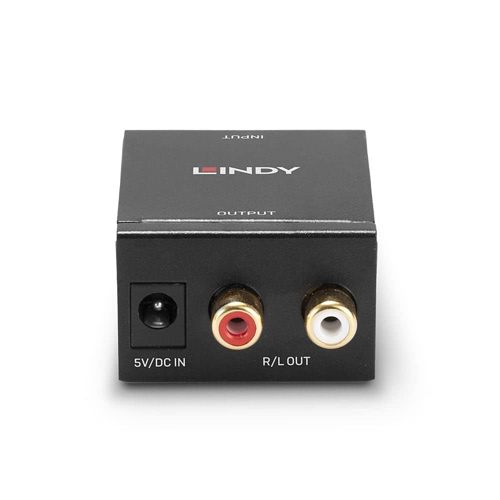 `LINDY DA-Wandler,TosLink (optisch) & koaxial an RC`