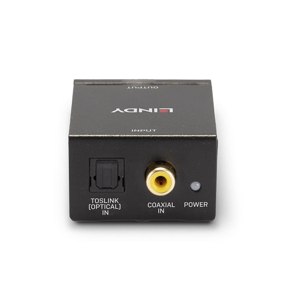 `LINDY DA-Wandler,TosLink (optisch) & koaxial an RC`