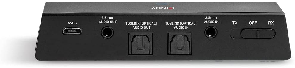 LINDY 3.5mm and TosLink (Optical) Bluetooth Transc