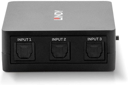 LINDY 3 Port Optical Audio Switch