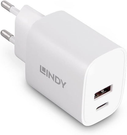 Lindy Usb Typ A & C Charger 20W, Wei?
