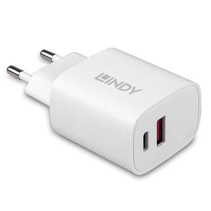 Lindy Usb Typ A & C Charger 20W, Wei?