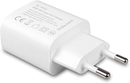 Lindy Usb Typ A & C Charger 20W, Wei?