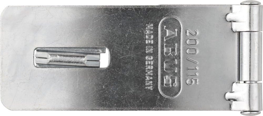 ABUS 32118 200/115 mm Hasp Stainless Steel Silver