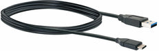 Schwaiger USB 3.1 CABLE ENCHUFE: USB 3.1 1 M, BLACK