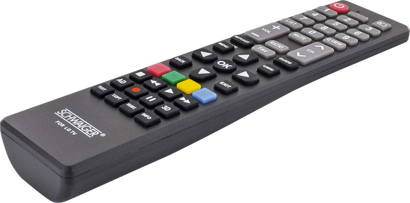 Schwaiger Fernbedienung fur LG TVs, schwarz, 49 Ta
