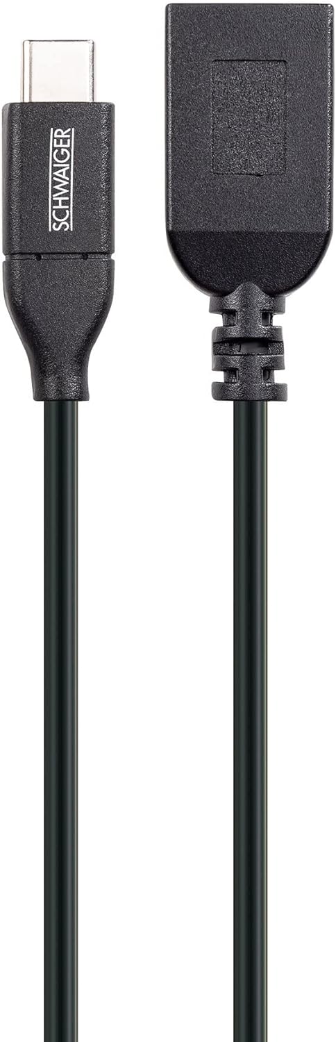 SCHWAIGER ADAPTADOR USB 3.1 ENCHUFE: TYPE C ST USB 3.0 SW