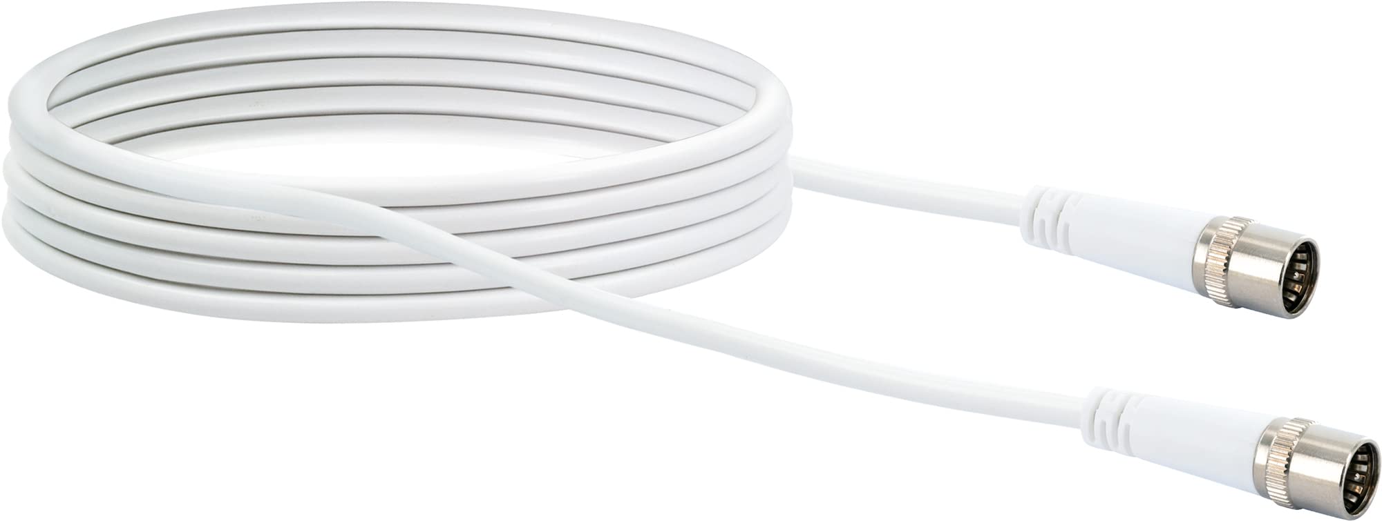 Schwaiger Koaxialkabel Klasse A + 10 dB 5.0 m Vo