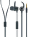 Schwaiger KH470S 512 In-Ear Headphones with Silicone Ear Pads Cable Microphone Slim Cable Acceptance Button Jack Plug Noise Cancelling Wired 1.2 m 100 dB Black