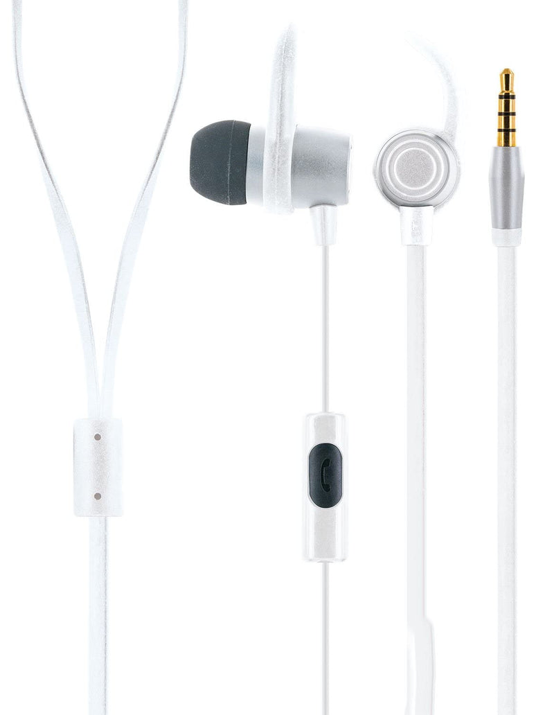 Schwaiger In-Ear headphones, 1 x 3.5 mm stereo jack, white