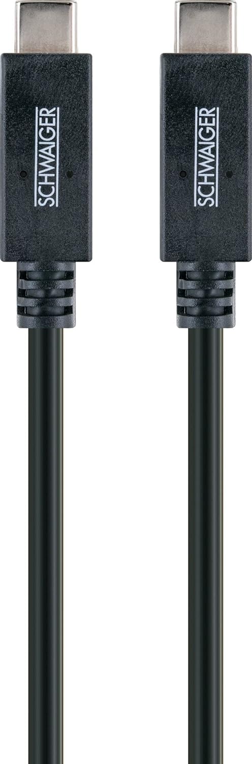 Schwaiger USB-Kabel 3.1 St. C->3.1 TypC 1,0