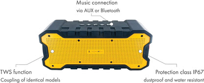`Schwaiger Aktivbox Bluetooth 5.0 IP67, 2x6W,`