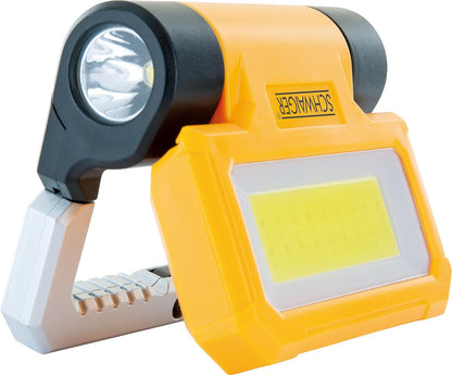 Schwaiger LED Arbeitsleuchte mit Taschenlampe 300L