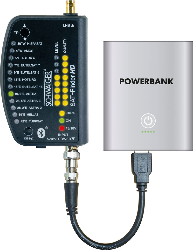 Schwaiger Sat-Finder HD inkl. Akku