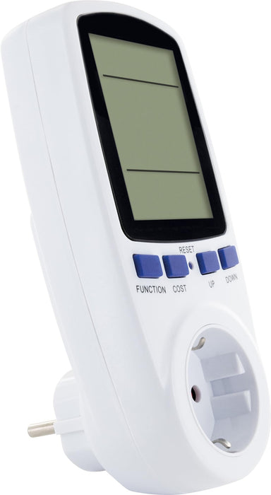 `Schwaiger Energiekostenmessgerat mit Display, weiB`