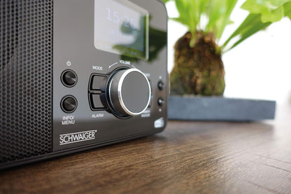 Schwaiger Radio DAB+/FM schwarz