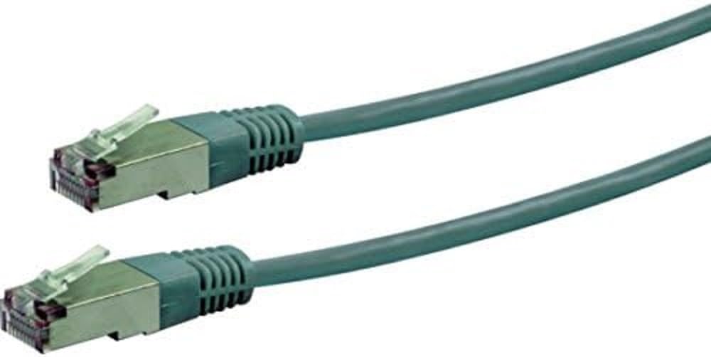 Schwaiger Patchkabel RJ45 STP Cat5 15m Grau