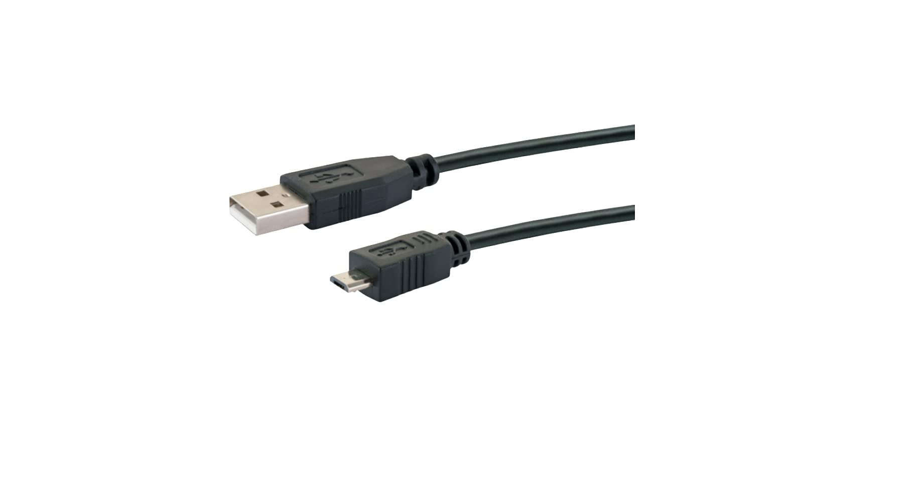Schwaiger USB 2.0 micro B Cable A-> Ste / 1 Ste M/Black