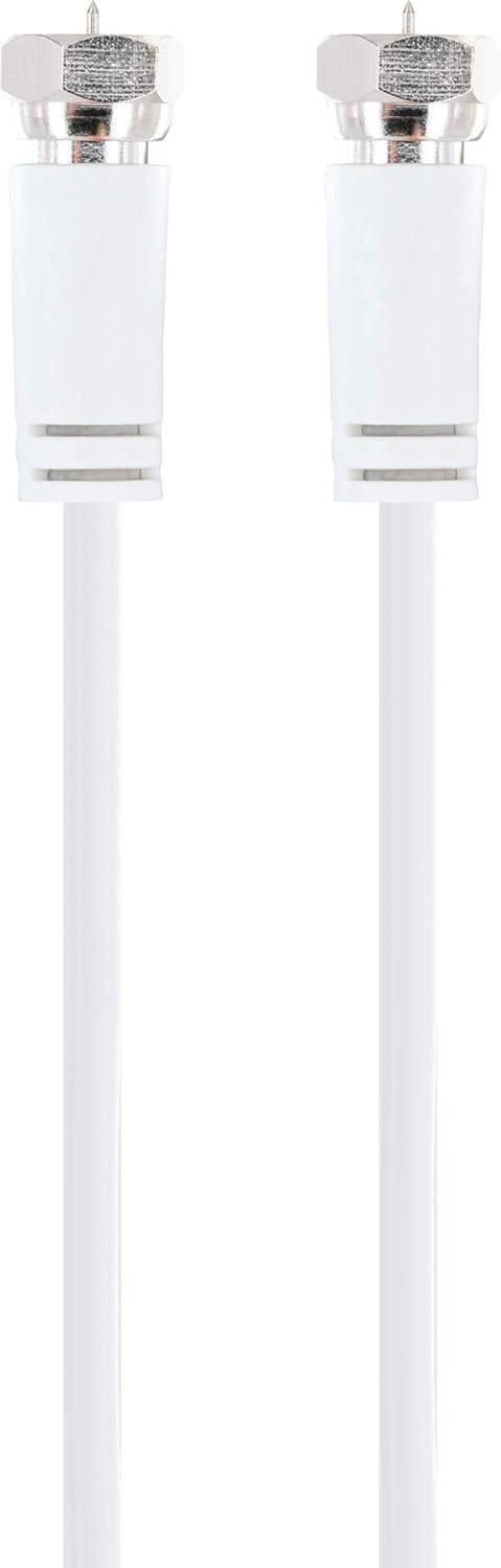 Schwaiger Sat Empfangerkabel 75 dB 1,5m WeiB