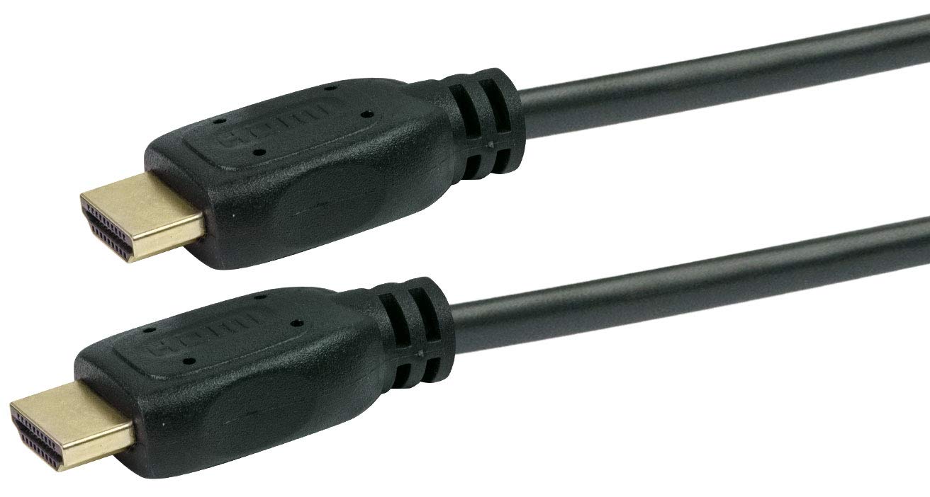 Schwaiger HDMI0500043 Full HD HDMI Cable HDMI Standard 1.3 (up to 340MHz / 10.2Gbps / up to 1080p) / HDCP Compatible 5 m