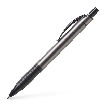 Faber-Castell 143481 Basic M Ballpoint Pen in Folding Box Anthracite Pack of 1 charcoal