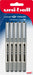 Faber-Castell Uni-Ball Eye UB-157 148297 Rollerball Pen Thickness 0.4 mm Pack of 5 Black