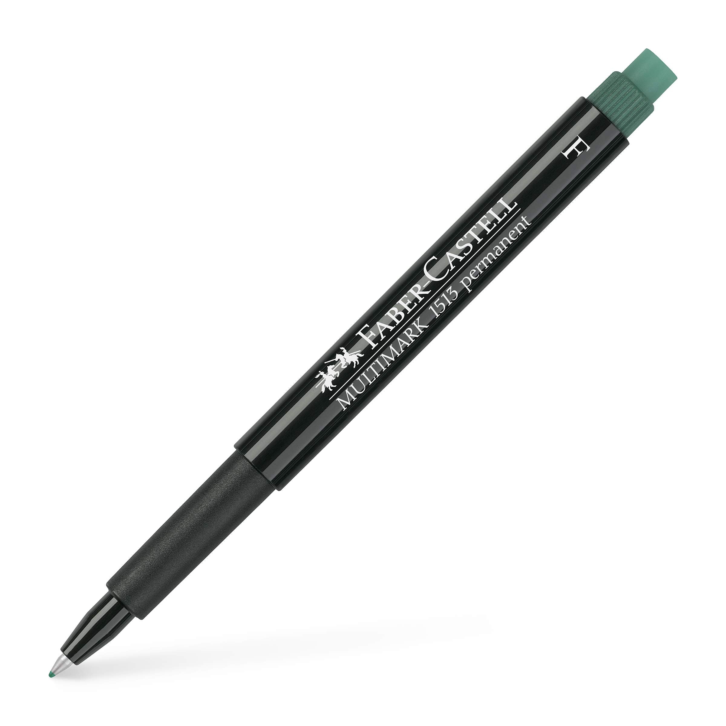 Faber Castell 151363 Pen"Multimark" Permanent Marker - Green