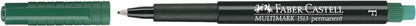 Faber Castell 151363 Pen"Multimark" Permanent Marker - Green