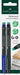 Faber Castell 156295"Multimark" Permanent F Marker - Blue/Black (Pack of 2)