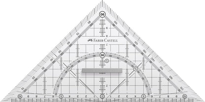 Faber-Castell Grip 171010 Geometry Triangle with Grip 22 CM