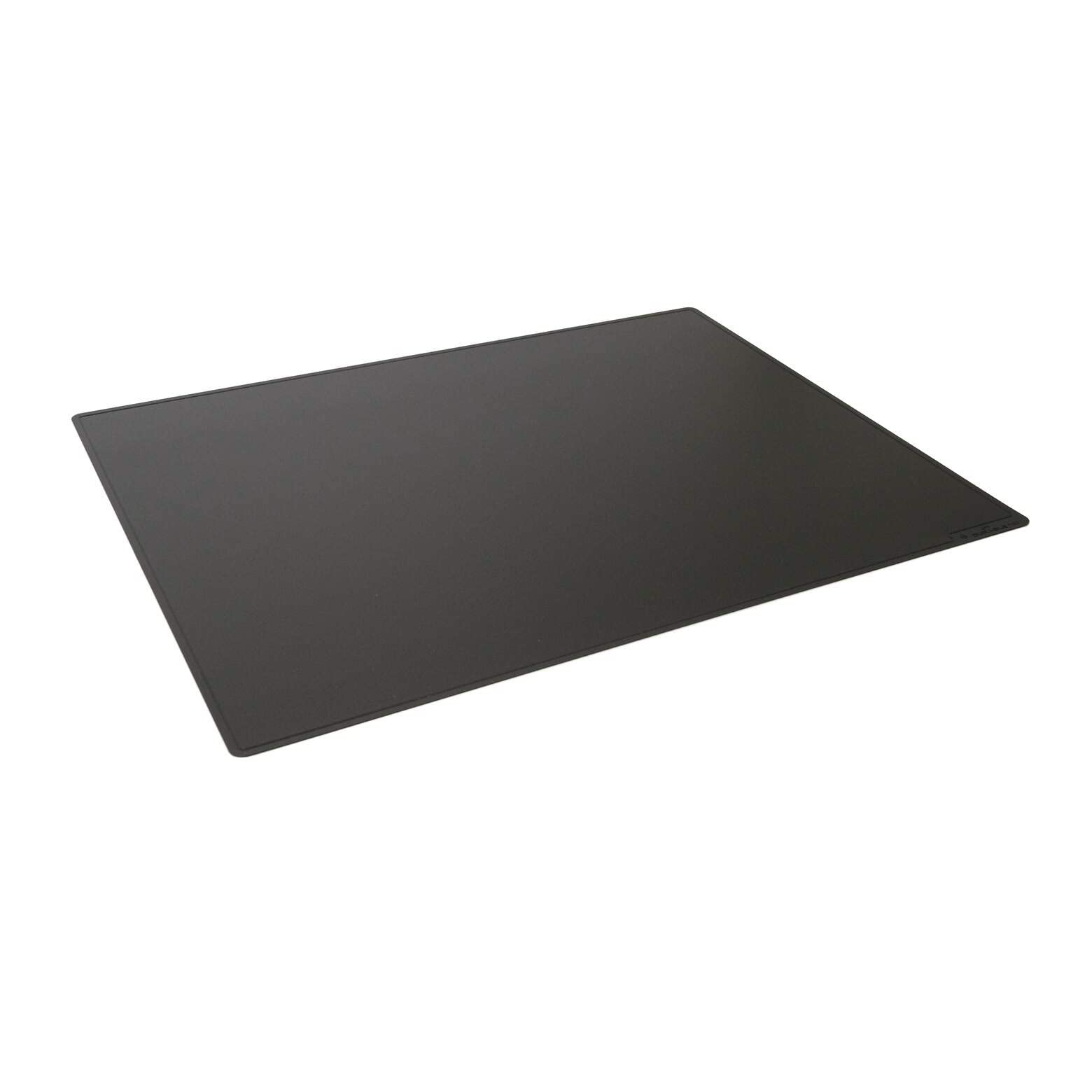 Durable Desk Mat with Contoured Edges 65 x 50cm, Non-Slip Back, Made from Polypropylene, Easy to Clean