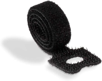 Durable CAVOLINE Cable Management Cable Ties | Reusable Self-Gripping Cable Ties for Sorting and Bundling Cables | Extreme Alternative to Plastic Cable Ties | Pack of 5 Cable Ties in