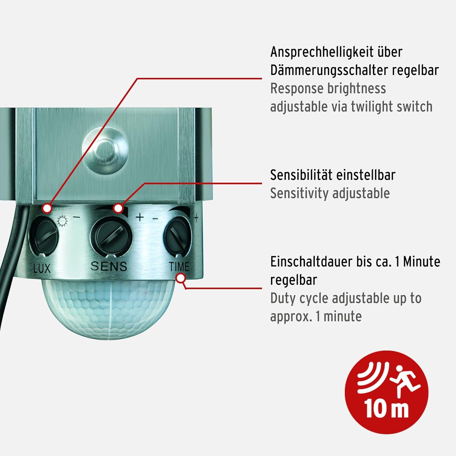 Brennenstuhl Solar LED-Strahler SOL 80 ALU IP44 B