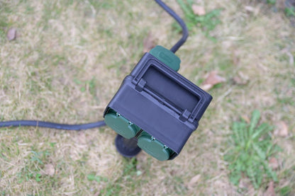 Brennenstuhl Gartensteckdose mit ErdspieB IP44 4x