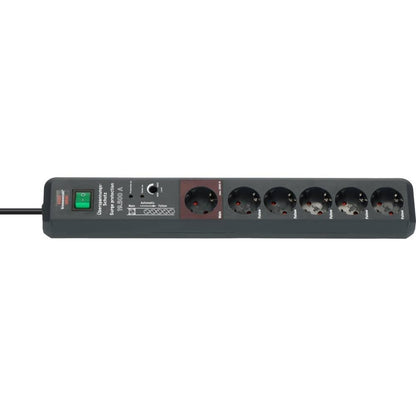 Brennenstuhl Uberspannungsschutz Secure-Tec 6x 3m